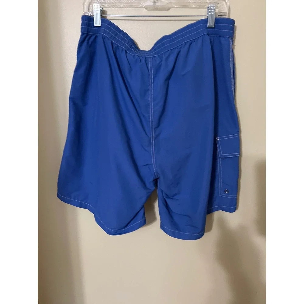 Polo Ralph Lauren Men's Royal Blue Cargo Swim Trunks ‎ XL Beach Resort Vacation